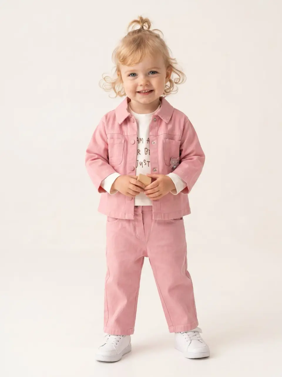 Pembe Ceket Pantolon Takımı