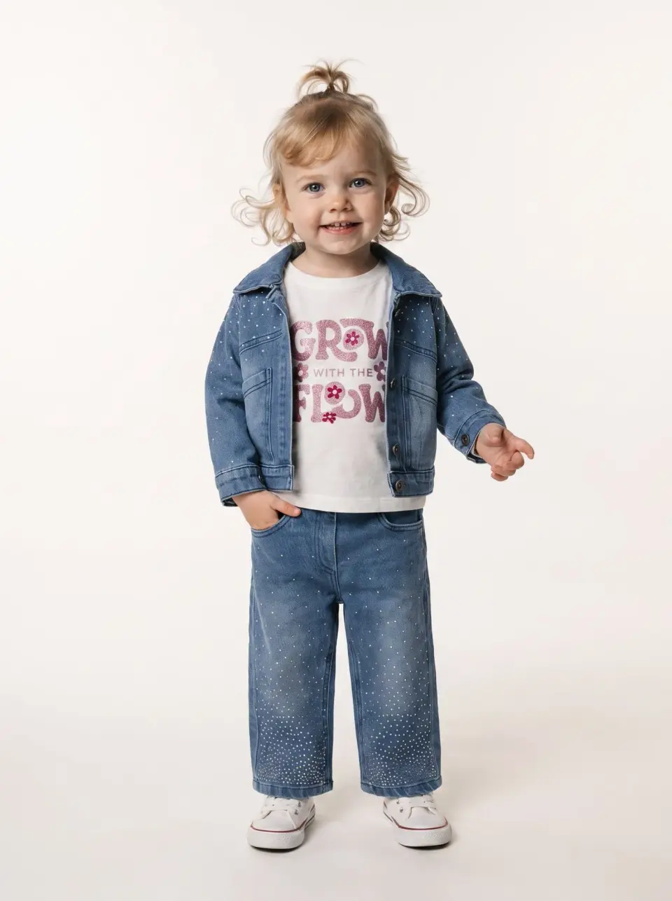 Denim Ceket Pantolon Takım