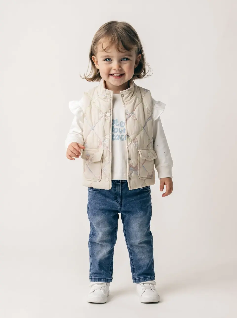 Quilted Vest Set