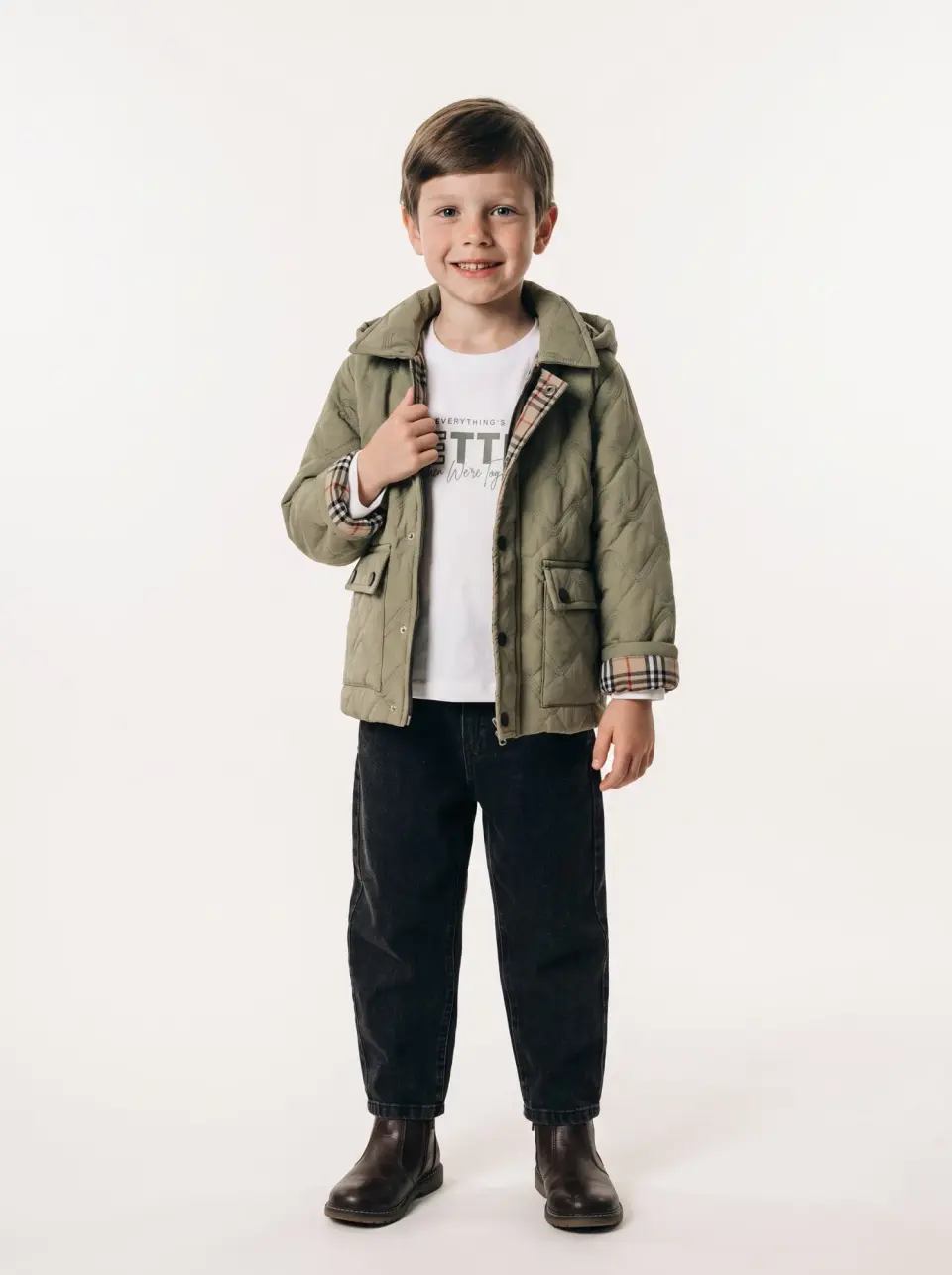 Hooded Reversible Jacket